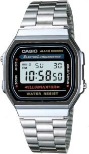 Casio Vintage A168WA-1 Electro Luminescence Watch
