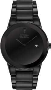 Citizen Men’s Eco-Drive Black Ion-Plated Axiom Watch